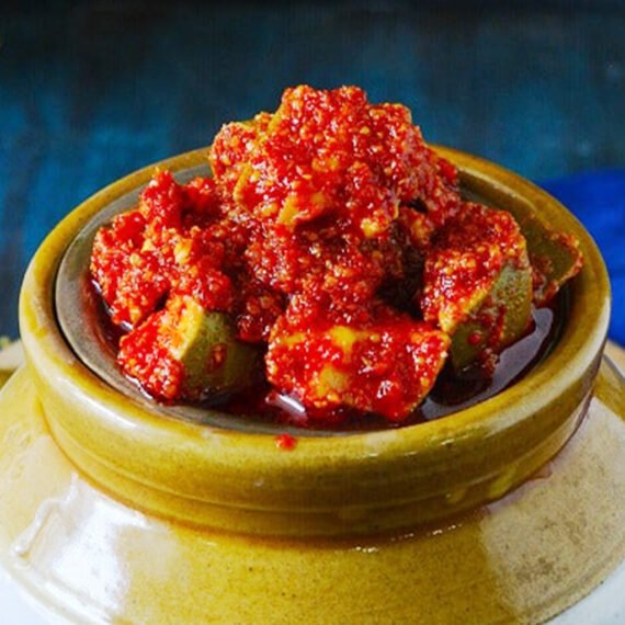 avakaya mango pickle 1
