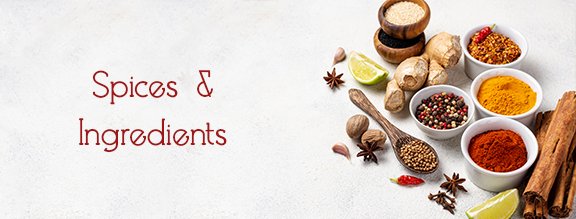 spices and ingredients